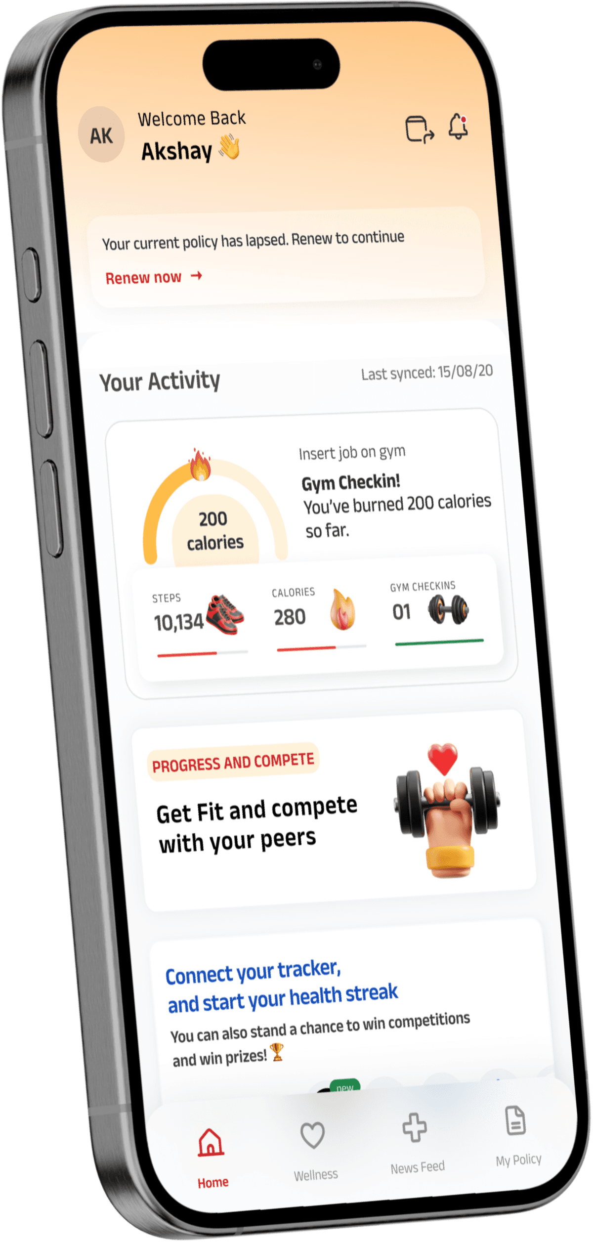 Activ Health —
The Daily Health Companion — hero
