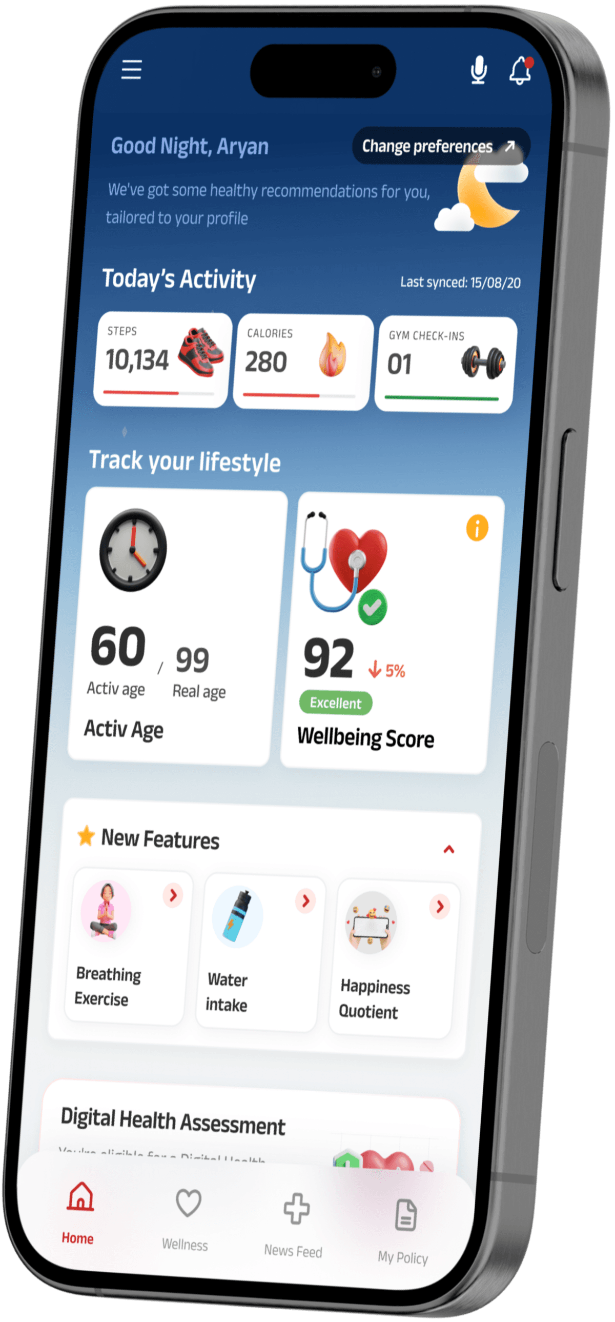 Activ Health —
The Daily Health Companion — secondary