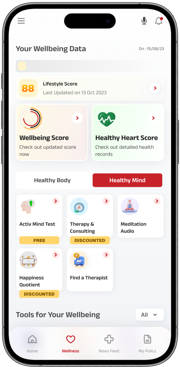 HealthReturns™ — product surface